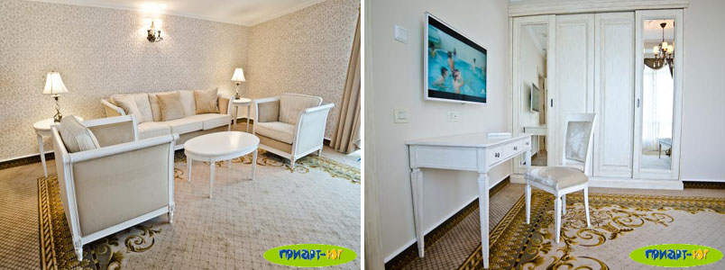 VIP отдых в Крыму - Фотография отля Пальмира-Палас, пгт Курпаты, Большая Ялта, Крым VIP отдых в Крыму - Фотография отля Пальмира-Палас, пгт Курпаты, Большая Ялта, Крым